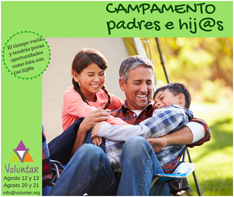 campamento padres madres hijos