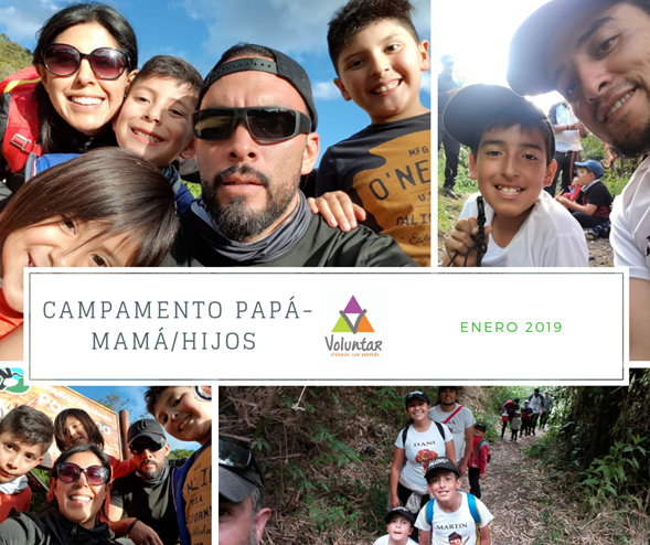 Campamento papá mamá & hijos