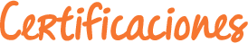Certificaciones de Voluntar