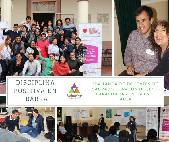Segunda jornada de capacitación en Disciplina Positiva a los docentes del Sagrado Corazón de Jesús de Ibarra